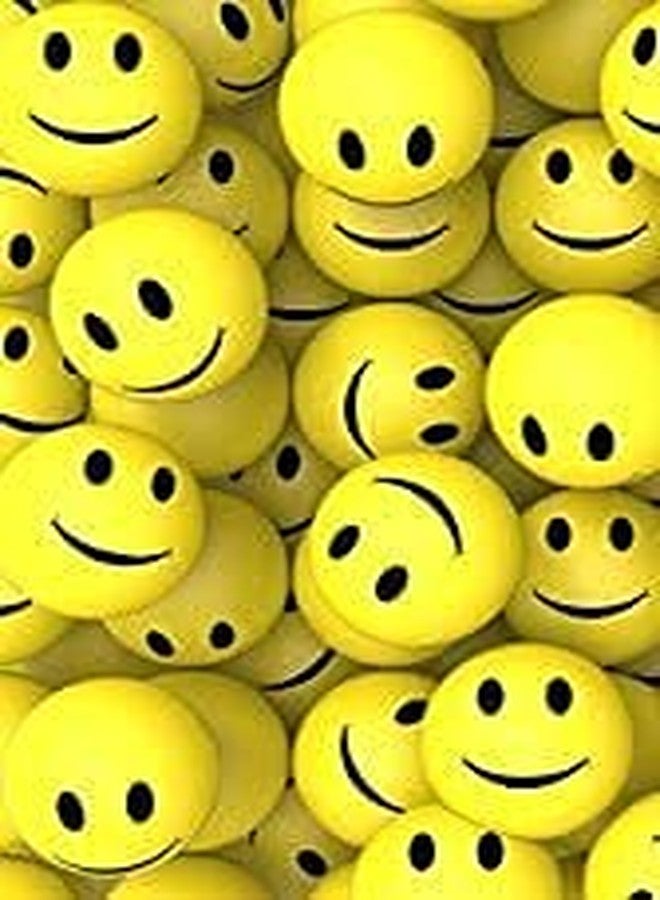 Tudoccy Smiley Stress Relief Ball for Kids & Adults - Soft Squeeze Toy for Hand Exercise, Therapy & Fun - Cute Yellow Face, Non-Toxic Sponge Ball for Girls, Boys - Pack of 4 - Image 3